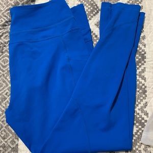 Zyia Royal Blue Mid-Rise Pocket Light N Tight